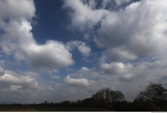 Blue Clouded Skies