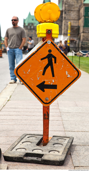 Pedestrians Traffic Signs