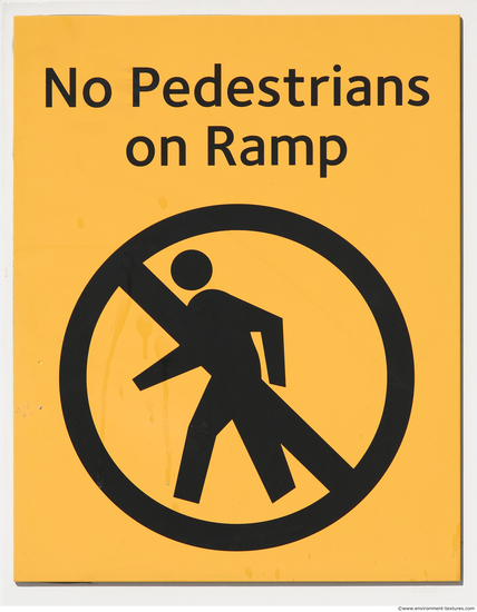 Pedestrians Traffic Signs