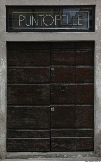 Double Wooden Doors