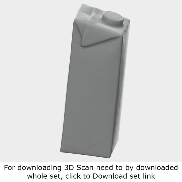 3D scan of bottle paper