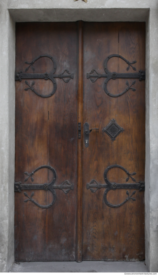 Ornate Wooden Doors