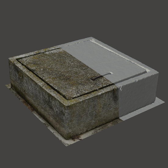 3D Scan of Manhole Cover