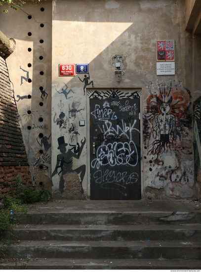 Single Old Wooden Doors