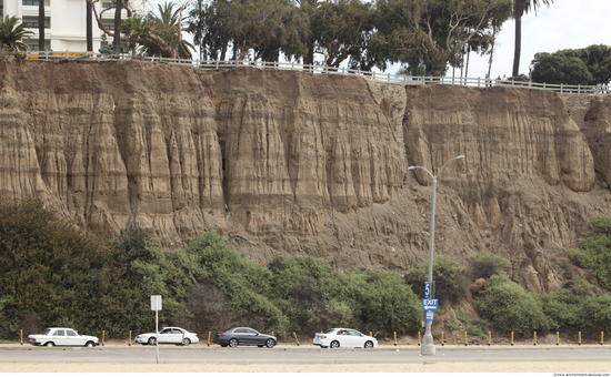 Cliffs Overgrown Rock