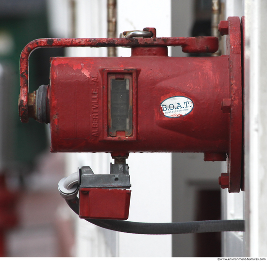 Hydrants in Wall