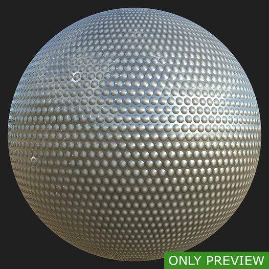 PBR substance material of metal floor created in substance designer for graphic designers and game developers