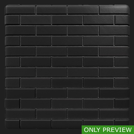 PBR substance material of wall bricks modern created in substance designer for graphic designers and game developers