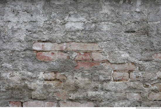 Wall Bricks Plastered