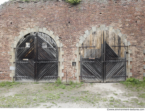 Double Wooden Doors