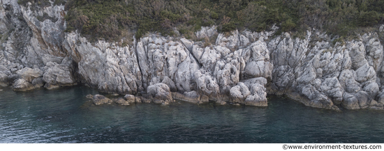 Cliffs Overgrown Rock