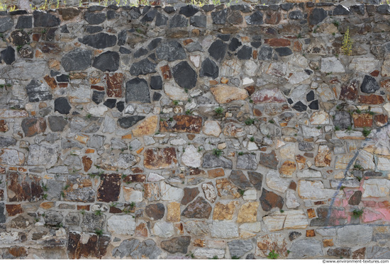 Mixed Size Walls Stones