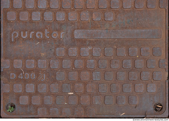 Rusted Metal Floor