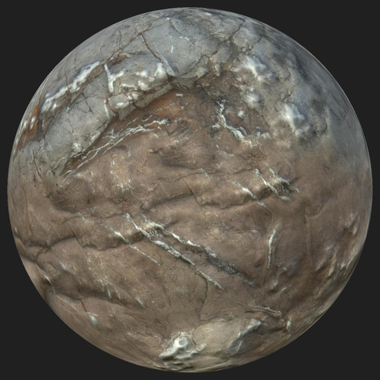 PBR texture rock