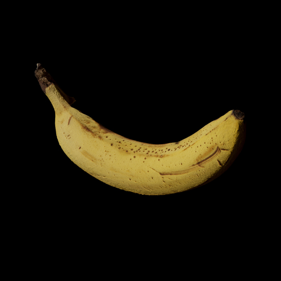 3D scan banana