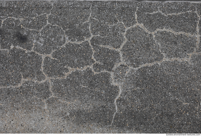 ground concrete cracky