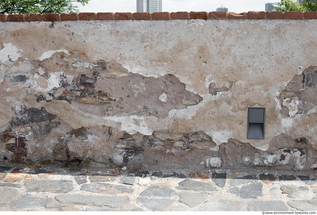 wall plaster damaged