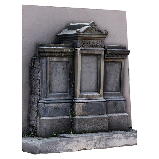 Wall Monument 3D Scan