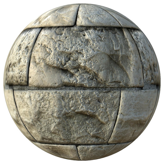 PBR texture wall stones