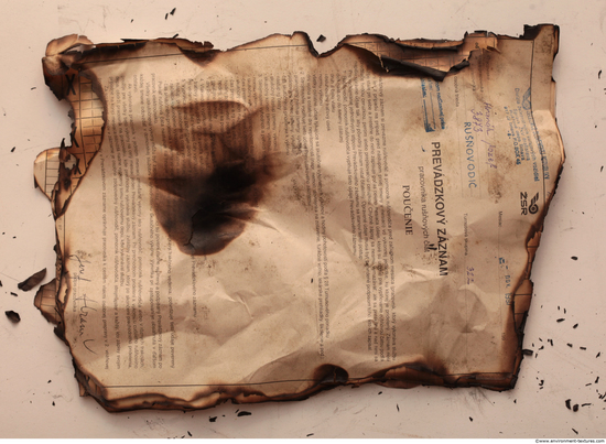 Burnt Paper