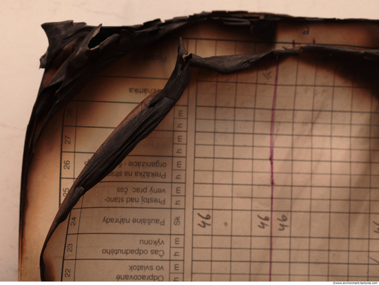 Burnt Paper