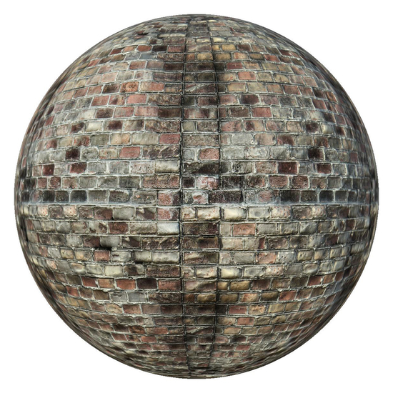 PBR texture wall bricks K