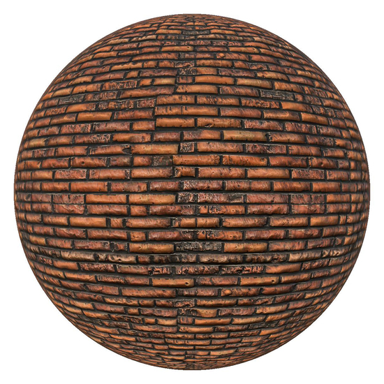 PBR texture wall bricks