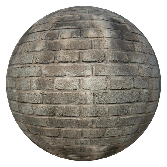 PBR texture of wall bricks K