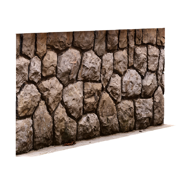 Wall Stones RAW 3D Scan