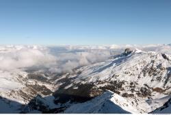 Photo Textures of Background Snowy Mountains