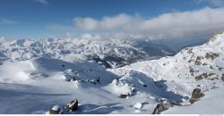 Photo Textures of Background Snowy Mountains