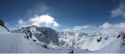 Photo Textures of Background Snowy Mountains