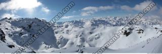 Photo Texture of Background Snowy Mountains