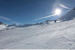 Photo Textures of Background Snowy Mountains