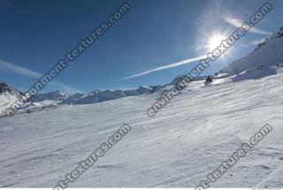 Photo Texture of Background Snowy Mountains