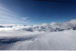 Photo Textures of Background Snowy Mountains