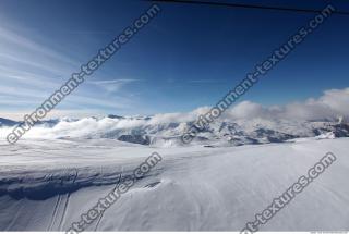 Photo Texture of Background Snowy Mountains