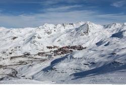 Photo Textures of Background Snowy Mountains