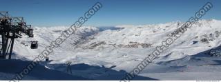 Photo Texture of Background Snowy Mountains