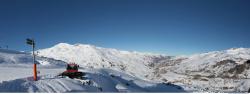 Photo Textures of Background Snowy Mountains