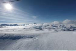 Photo Textures of Background Snowy Mountains