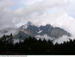 Photo Textures of Background Snowy Mountains