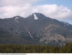 Photo Textures of Background Snowy Mountains