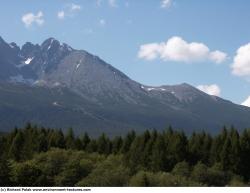 Photo Textures of Background Snowy Mountains