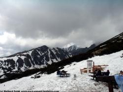 Photo Textures of Background Snowy Mountains