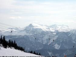 Photo Textures of Background Snowy Mountains