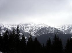 Photo Textures of Background Snowy Mountains