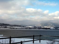 Photo Textures of Background Snowy Mountains