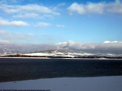 Photo Textures of Background Snowy Mountains