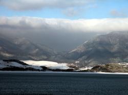 Photo Textures of Background Snowy Mountains